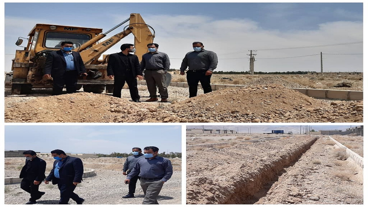 آغاز عملیات طرح آبرسانی به شهرک صفائیه خاتم