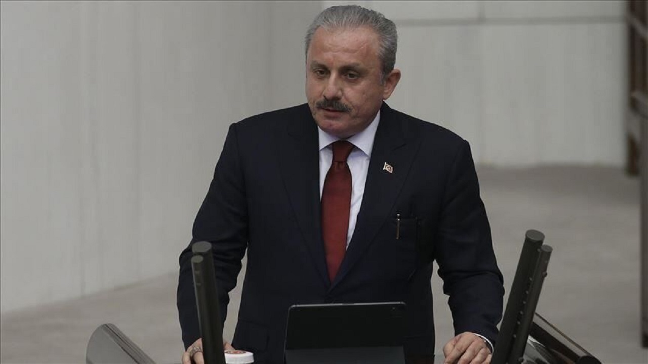 رئیس مجلس ترکیه: اظهارات بایدن درباره نسل‌کشی یک تهمت بزرگ است