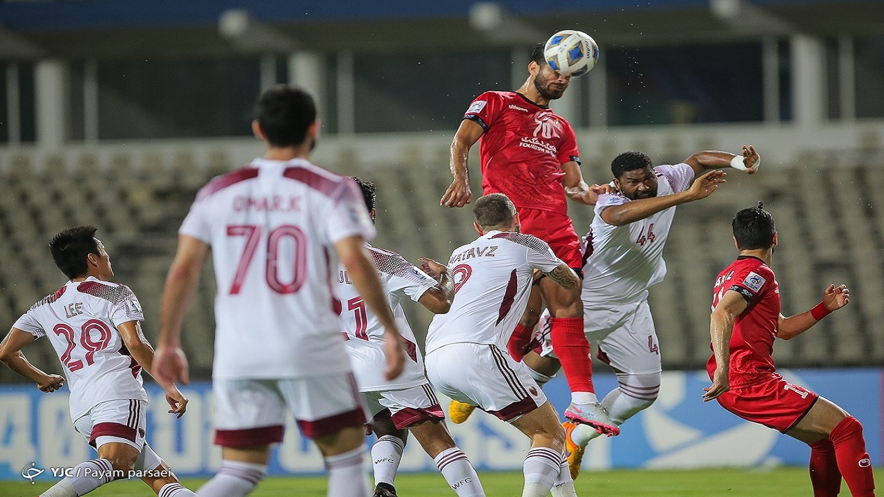 ماتاوز  بهترین بازیکن دیدار الوحده - پرسپولیس شد