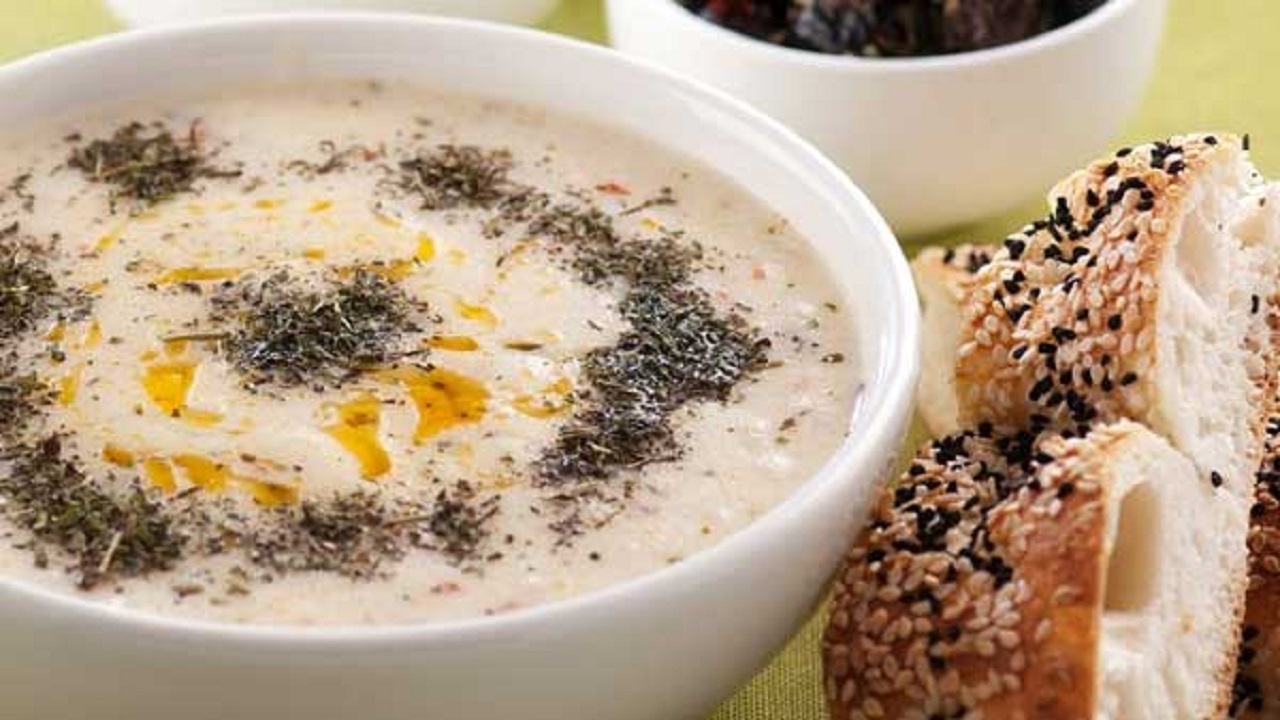 طرز تهیه سوپ ماست ترکیه‌ای
