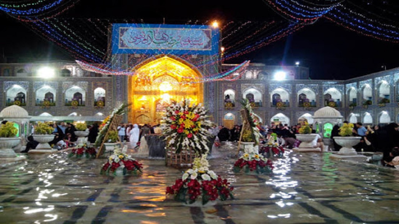برگزاری جشن میلاد امام حسن مجتبی(ع) در حرم مطهر رضوی