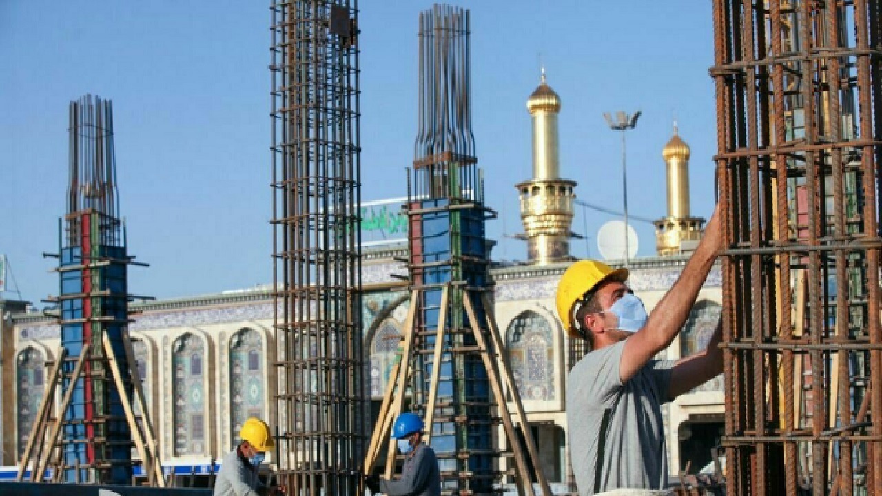 کمک ۱۶۰میلیون تومانی روحانی سبزواری به توسعه صحن حضرت زینب(س) در کربلا