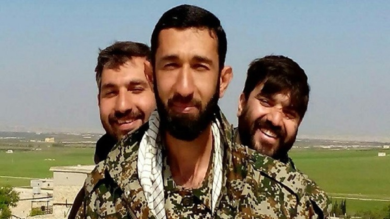 ماجرای لبخند شهید مدافع حرم بعد از شهادت + تصاویر