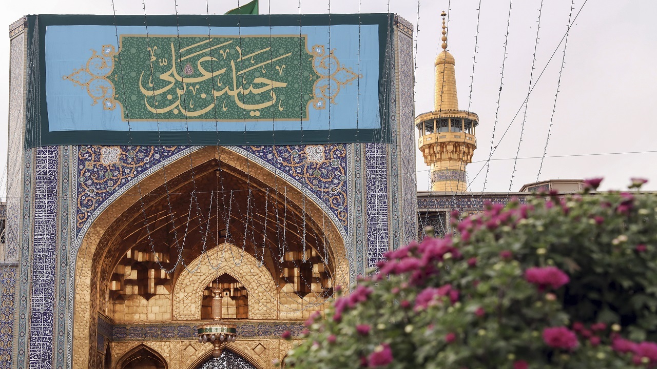 جشن میلاد امام حسن مجتبی (ع) در حرم مطهر رضوی