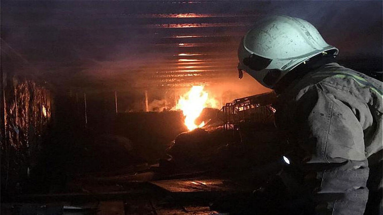 کشته شدن ۲ نفر براثر وقوع آتش‌سوزی کانکس در اصلاندوز مغان