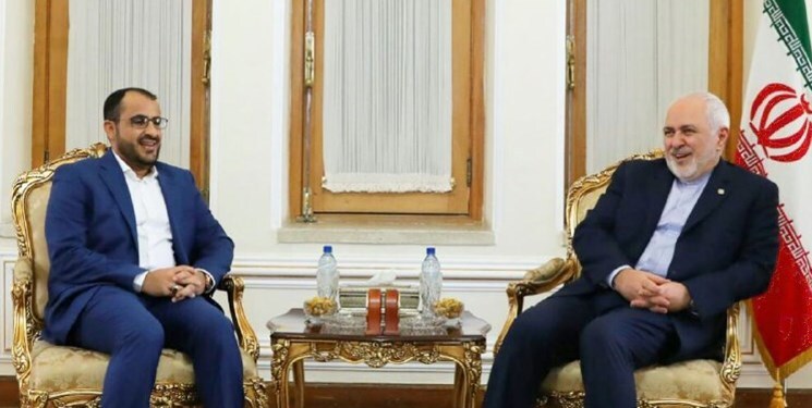 دیدار ظریف با مذاکره کننده ارشد دولت نجات ملی یمن در عمان