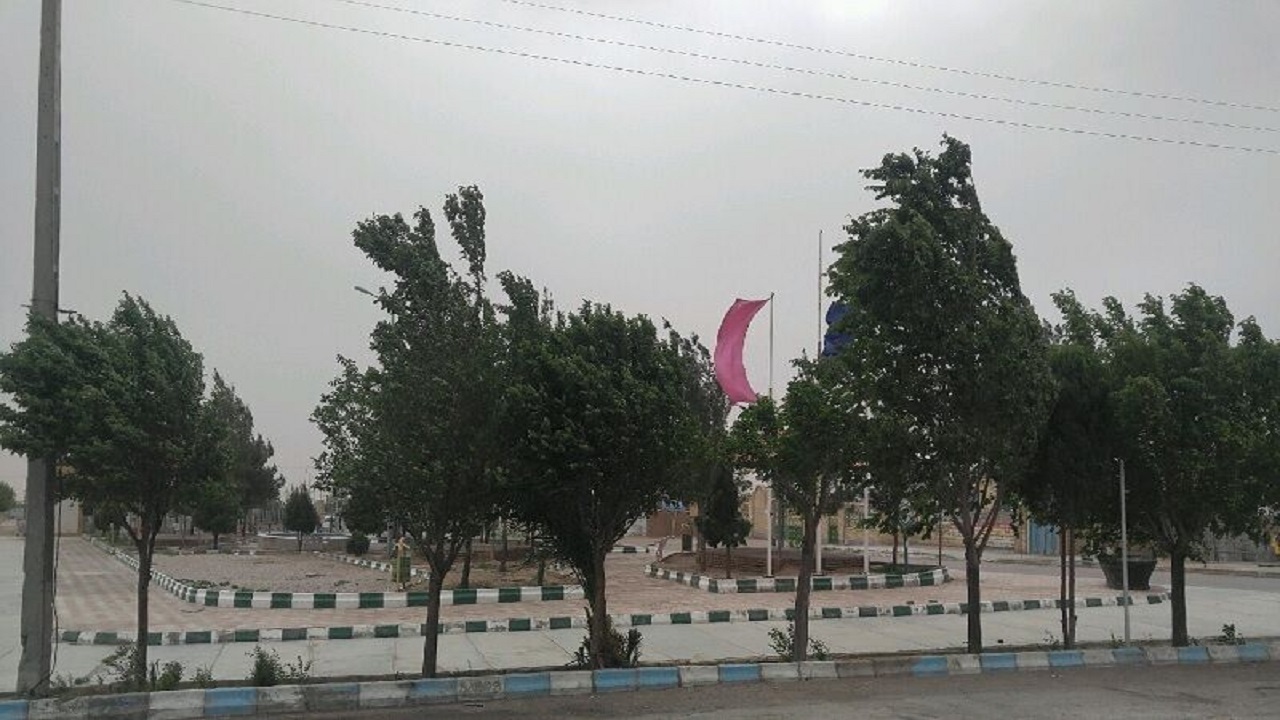وزش باد با سرعت ۴۰ کیلومتر بر ساعت در گلستان