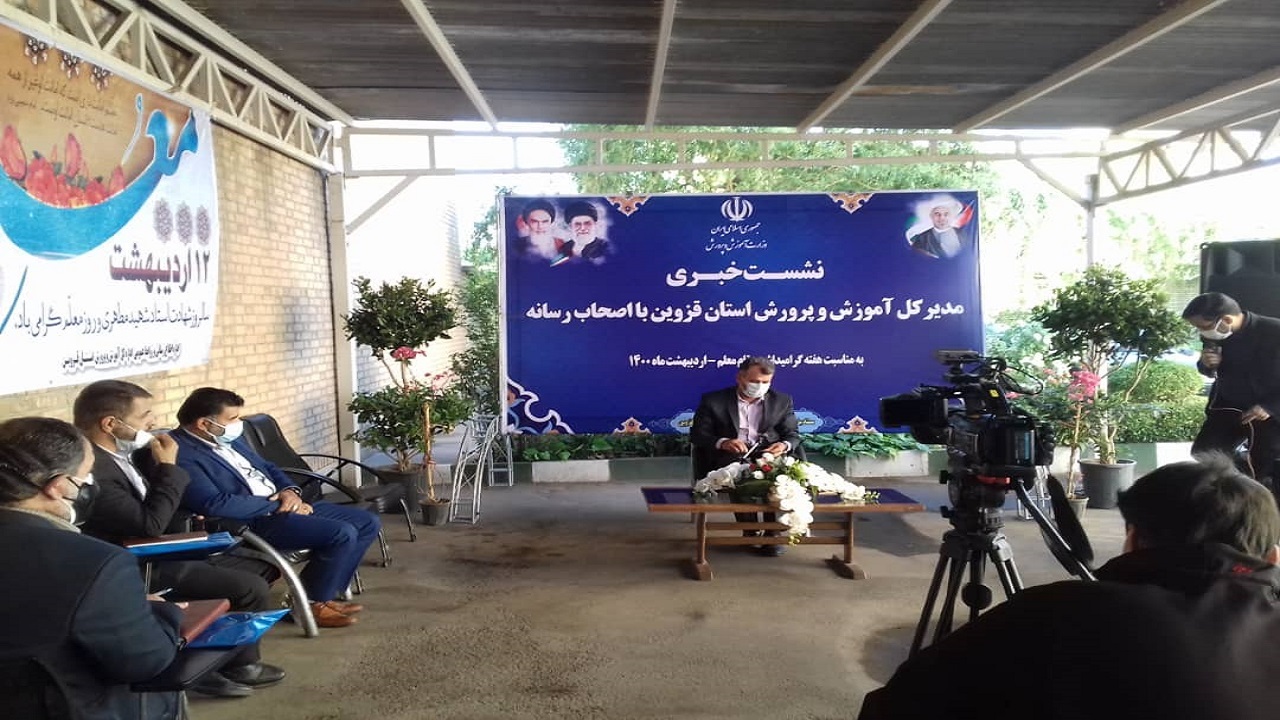 بررسی نحوه تدریس معلمان استان قزوین در نرم افزار شاد
