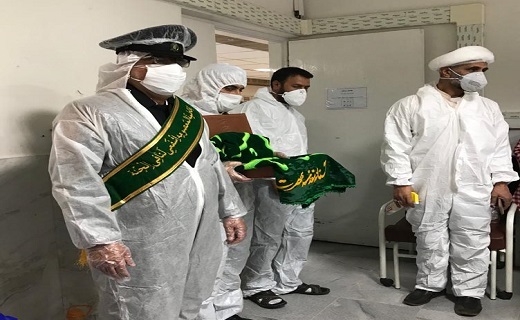 توسل بیماران کرونایی قم به حضرت معصومه (س) +تصاویر