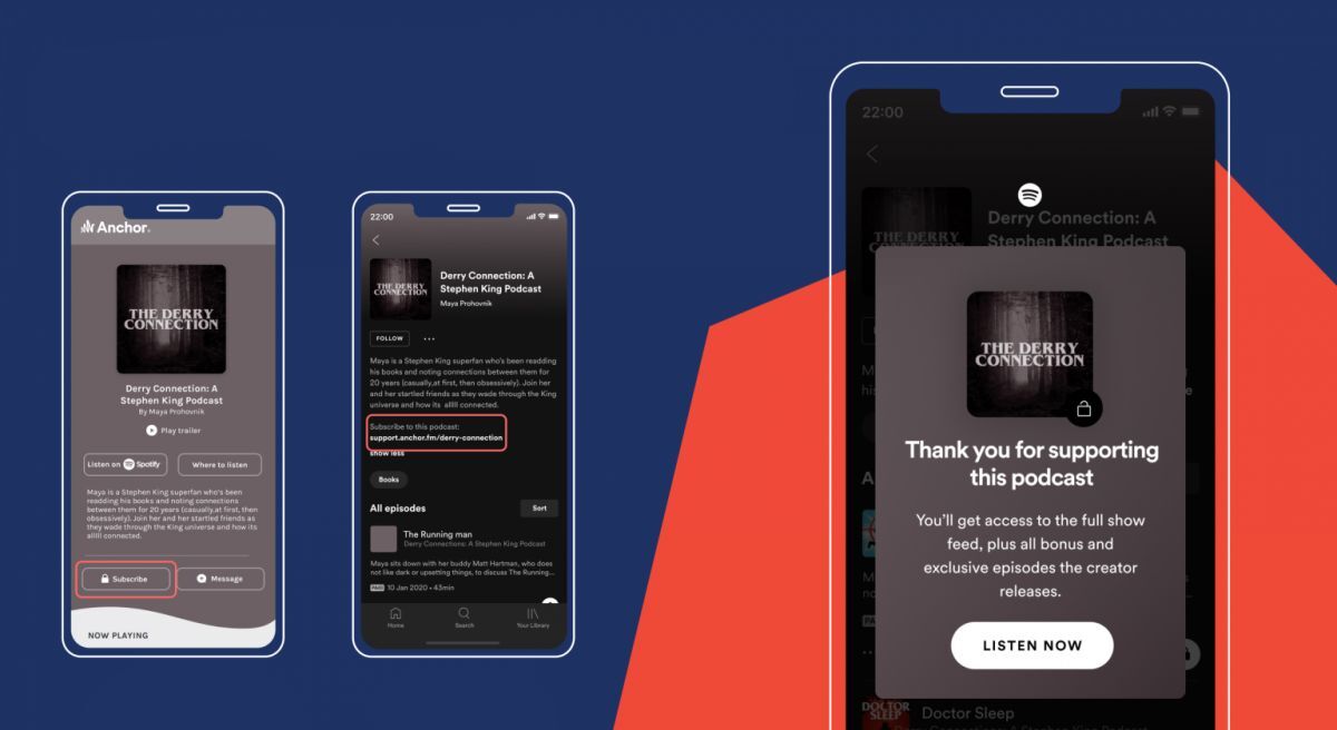 طرح اشتراک پادکست Spotify برای رقابت با اپل آغاز شد