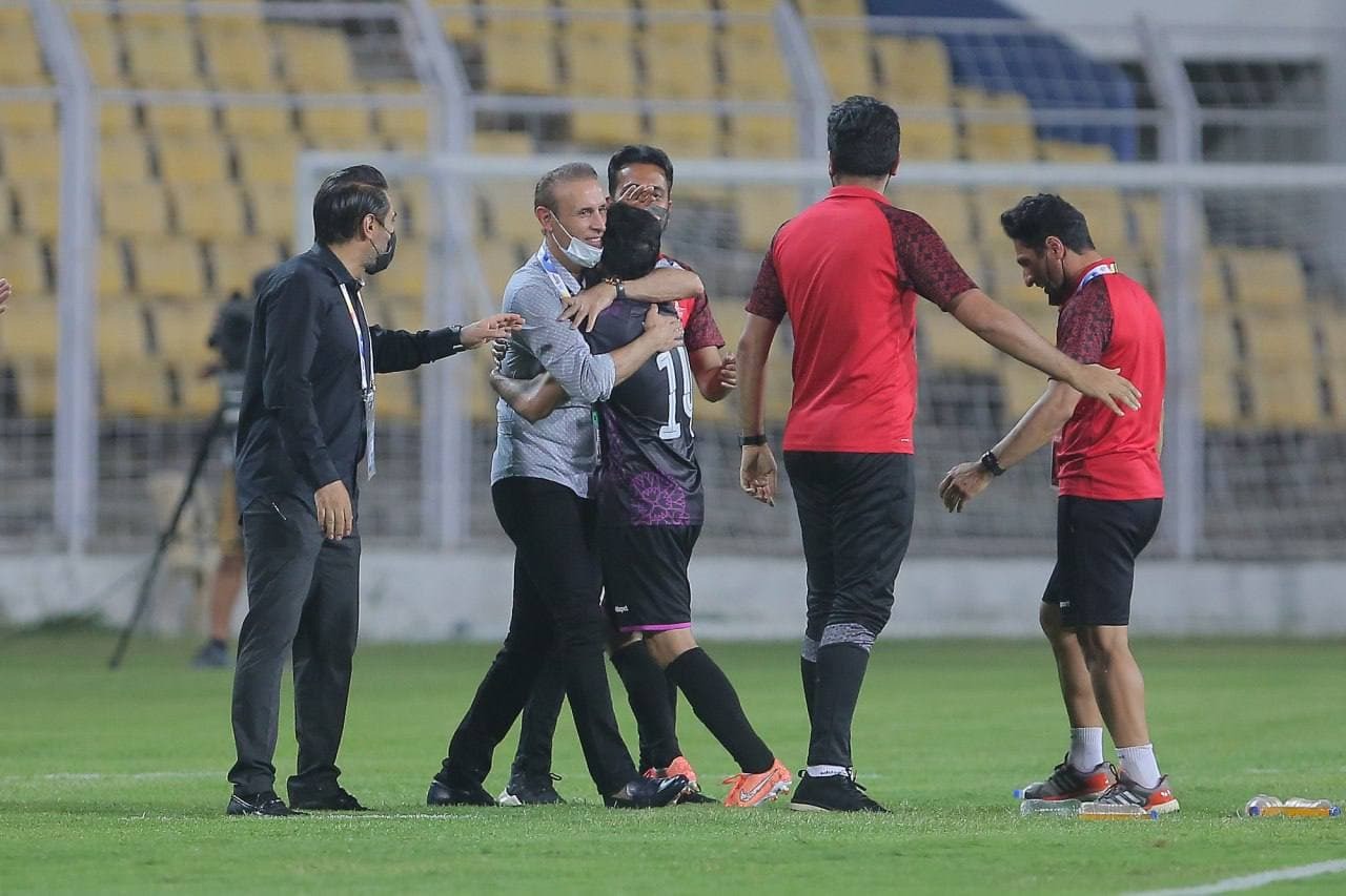 پرسپولیس ۲ - الریان قطر صفر / پایان نیمه اول