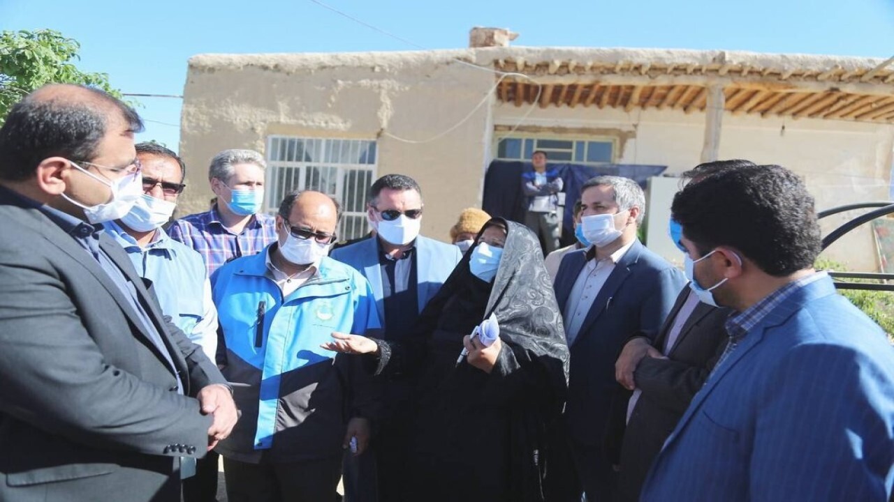 خانه دار شدن زلزله زدگان قبل از فصل سرما در خراسان شمالی