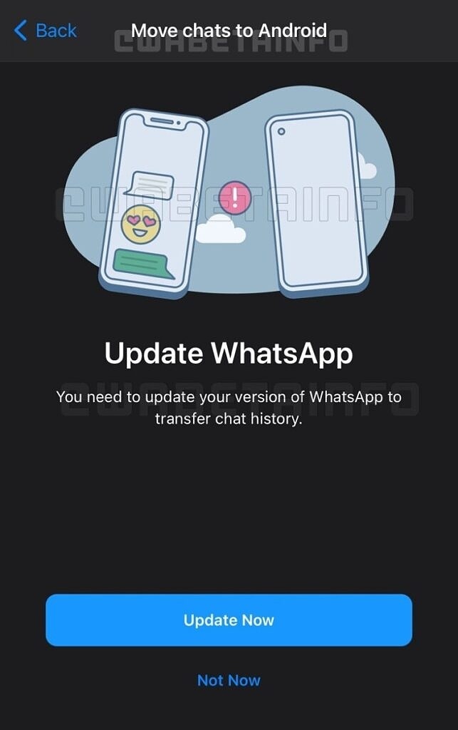 به زودی امکان انتقال چت ها به شماره تلفن دیگر در WhatsApp ایجاد می شود