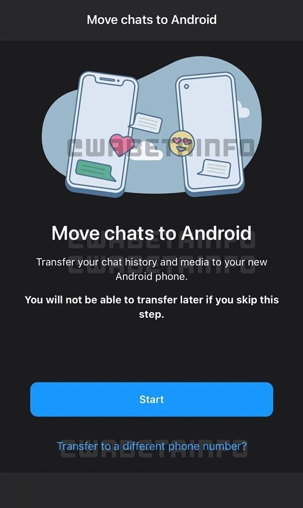به زودی امکان انتقال چت ها به شماره تلفن دیگر در WhatsApp ایجاد می شود