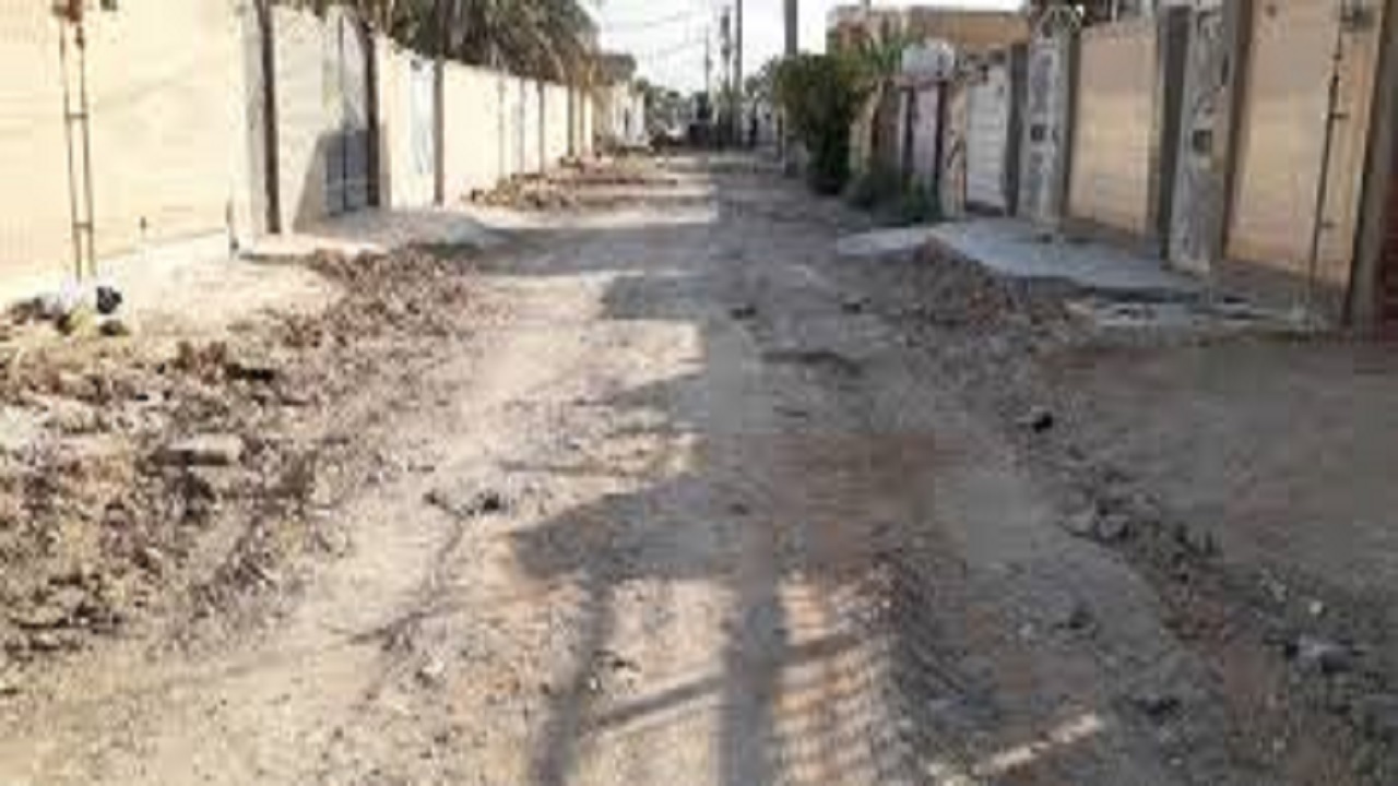 بهسازی معابر کوی محرزی خرمشهر