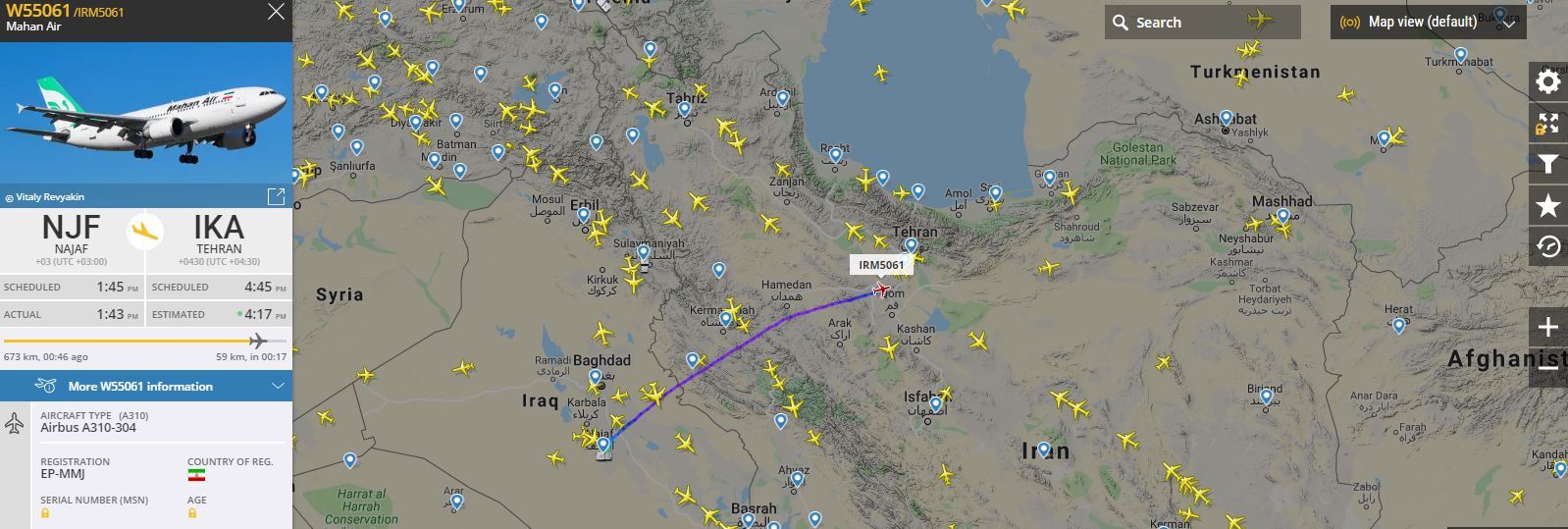 همه چیز درباره سیستم ردیابی Flightradar24 / آسمان کره جنوبی هیچ پروازی ندارد / برنامه سیستم ردیابی پرواز برای اندروید و iOS  در دسترس است