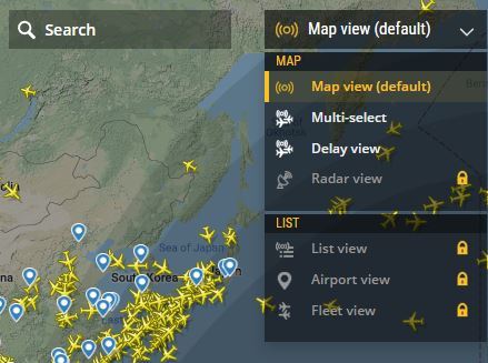 همه چیز درباره سیستم ردیابی Flightradar24 / آسمان کره جنوبی هیچ پروازی ندارد / برنامه سیستم ردیابی پرواز برای اندروید و iOS  در دسترس است