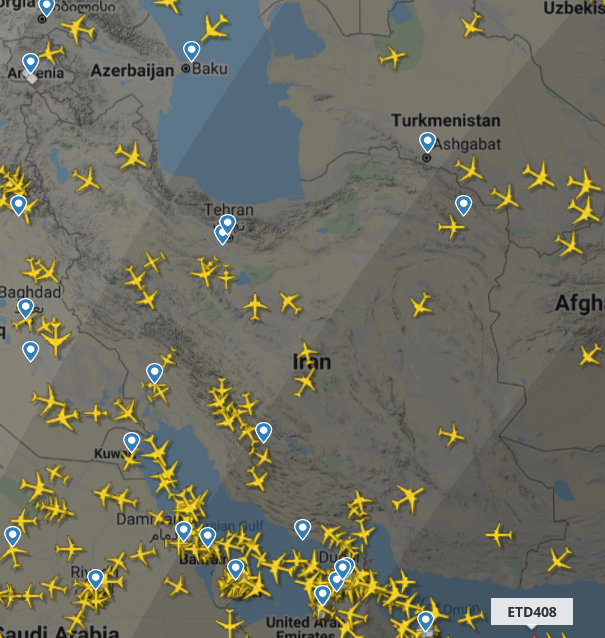 همه چیز درباره سیستم ردیابی Flightradar24 / آسمان کره جنوبی هیچ پروازی ندارد / برنامه سیستم ردیابی پرواز برای اندروید و iOS  در دسترس است