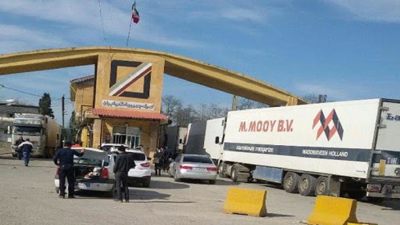 صادرات ۱۸۷ هزار تن کالای غیرنفتی از گمرک آستارا