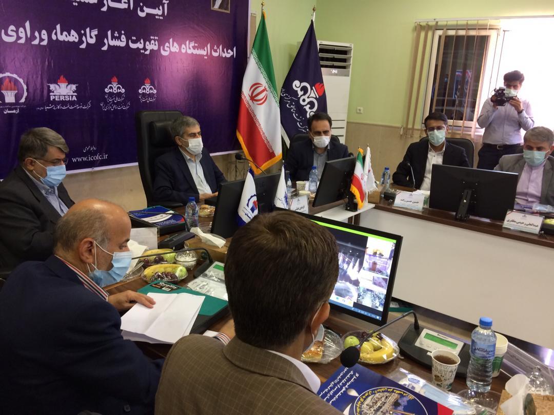 عملیات اجرایی سه طرح گازی در جنوب فارس آغاز شد