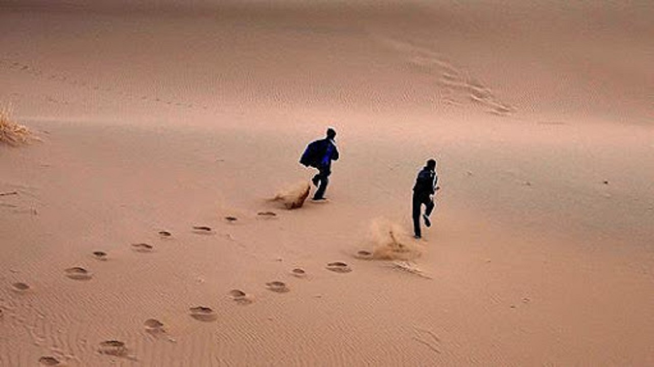 نجات یک گمشده در کویر ده نمک