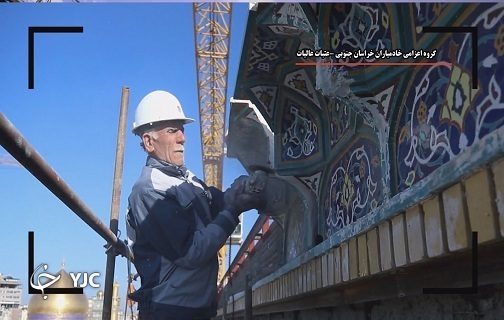 خادمیاران اعزامی به عتبات عالیات عشقی به وسعت کویر تا حرم/ خراسان جنوبی پیشتاز در بازسازی عتبات عالیات