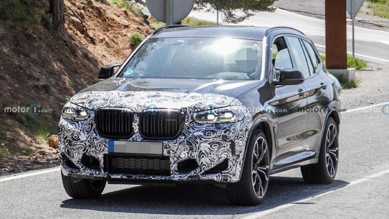 رونمایی غیر رسمی از خودروی BMW X۳ M فیس لیفت جدید +تصاویر