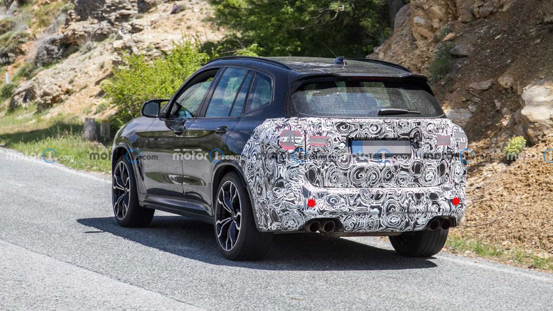 رونمایی غیر رسمی از خودروی BMW X۳ M فیس لیفت جدید +تصاویر 4