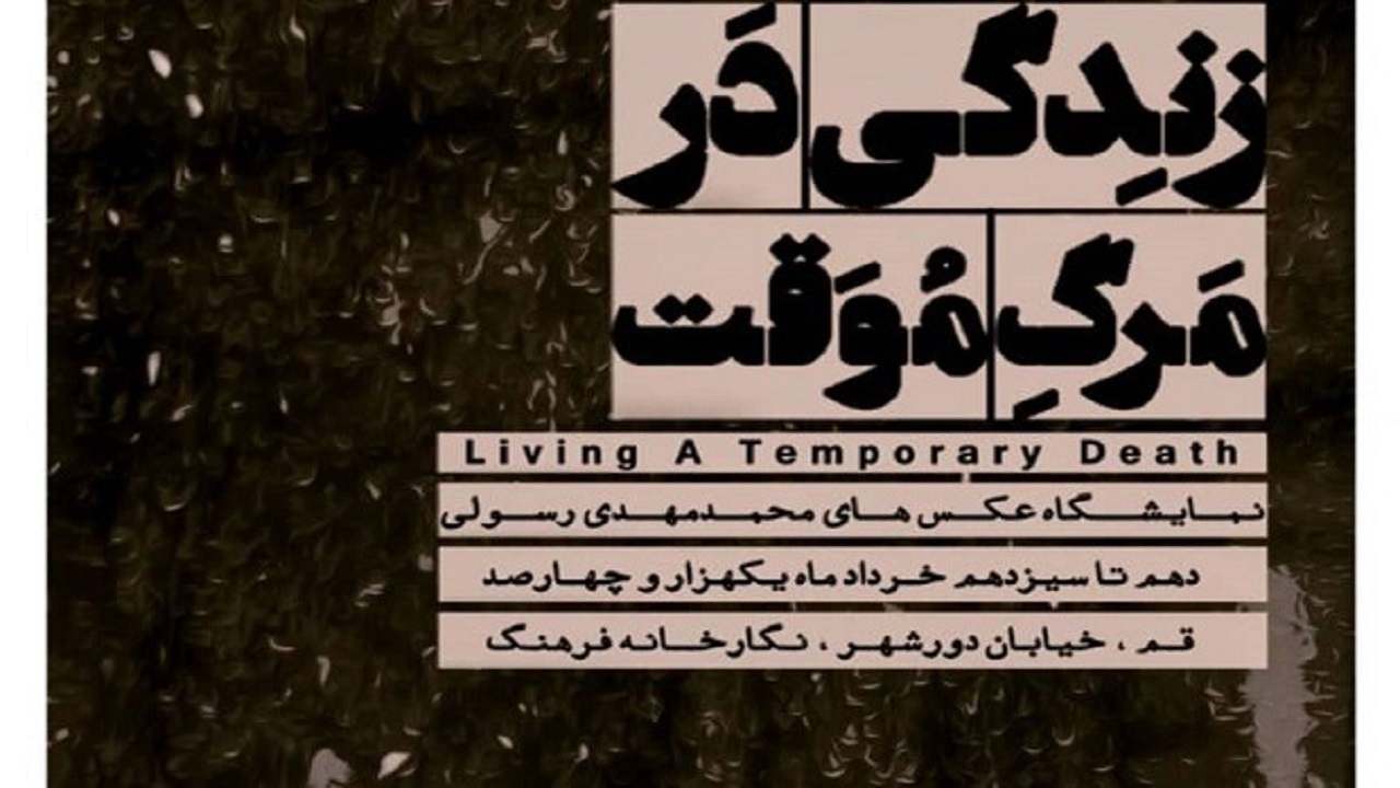 نمایشگاه "زندگی در مرگ موقت" در قم برپا شد