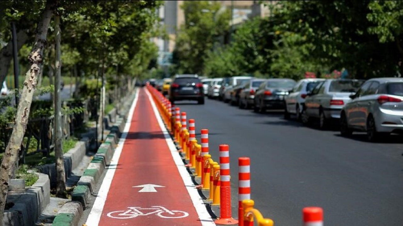 ناکارآمدی روی خط مسیرهای دوچرخه سواری