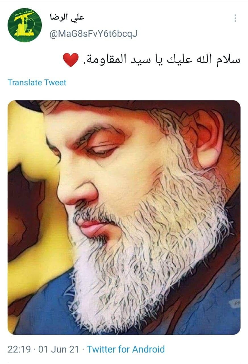 توئیت های کاربران برای سلامتی سیدحسن نصرالله