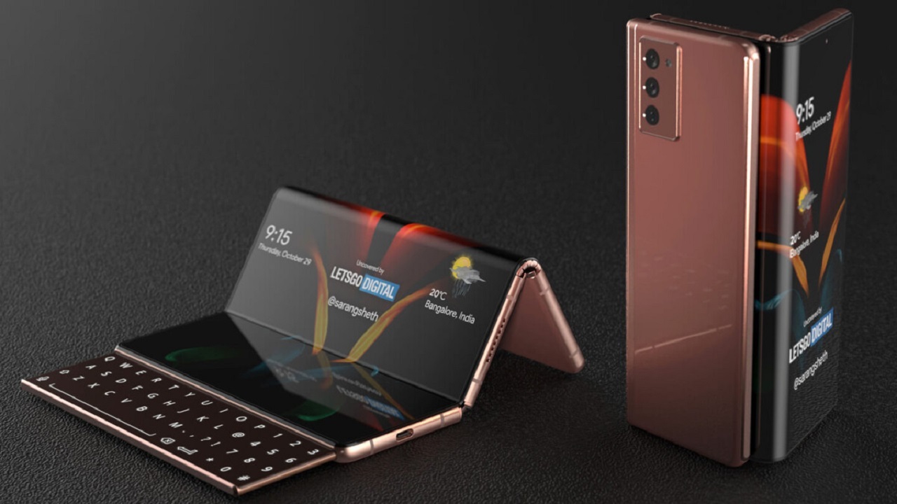 تبلت Galaxy Z Fold Tab باعث ۲ ثبت اختراع شد +تصاویر