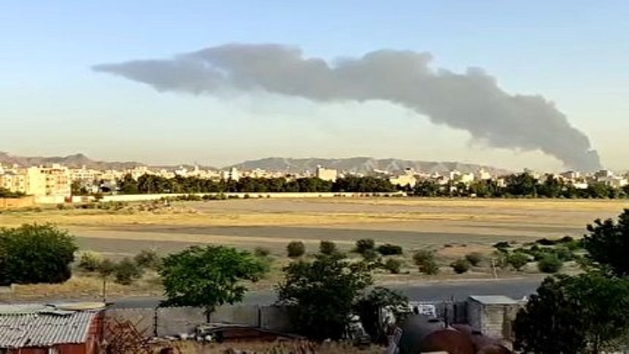 دود غلیظ در مناطق جنوبی تهران + فیلم