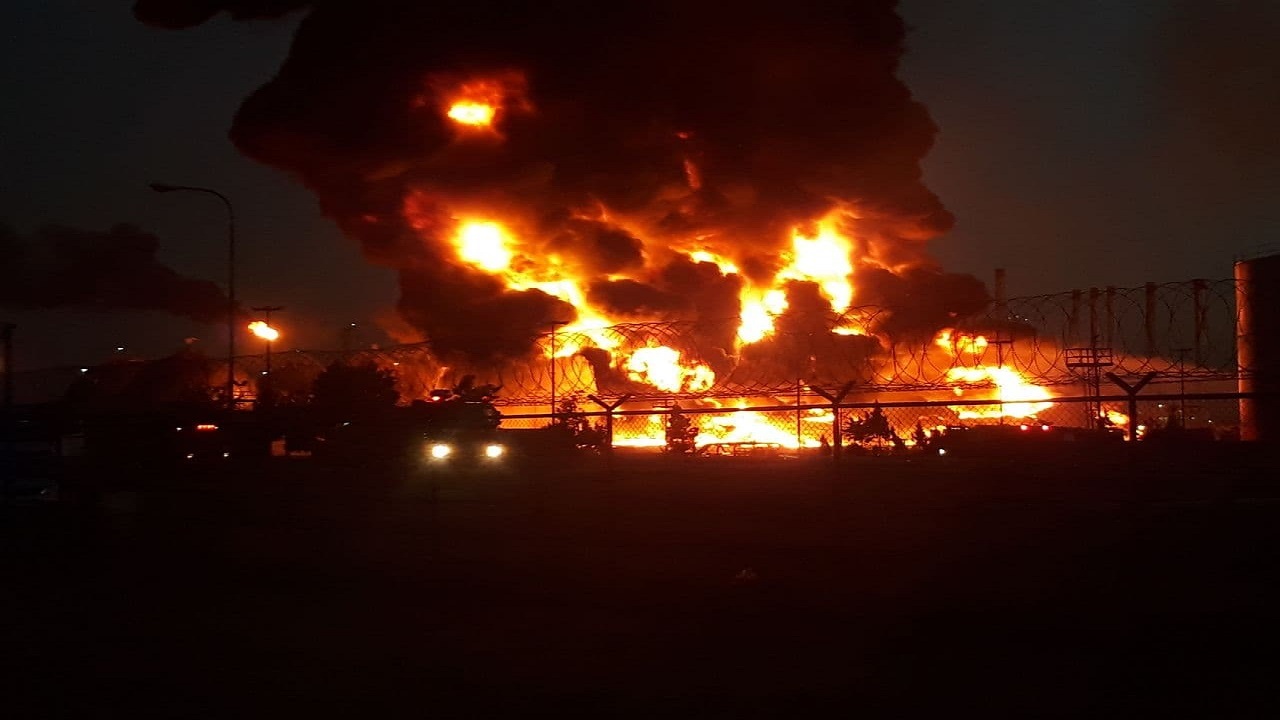 دادستان شهر ری در محل حادثه پالایشگاه تهران حاضر شد / تشکیل پرونده قضایی برای این حادثه