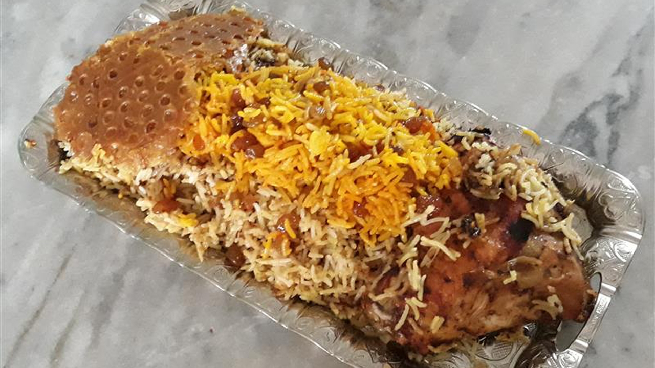 عدس ته چین به سبک علی آبادی‌ها