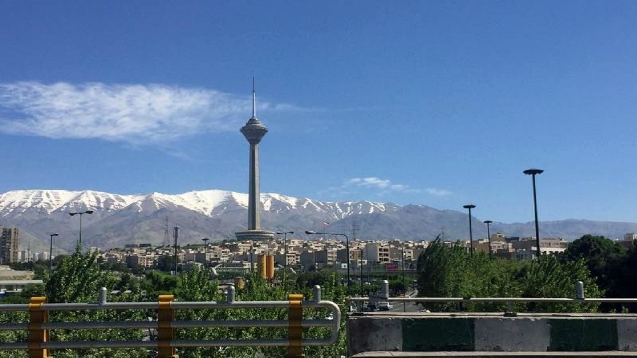 هوای تهران در پانزدهمین روز خرداد ماه سالم است