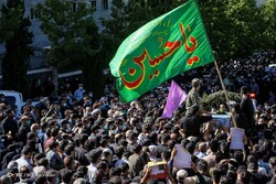 وداع با پیکر شهید مدافع حرم « محمد اینانلو »
