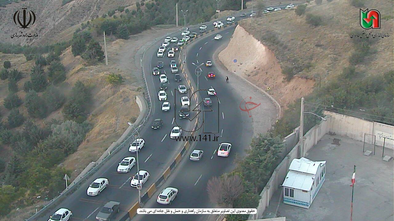 حجم بالای خودرو&zwnj;ها در مبادی ورودی به تهران + تصاویر