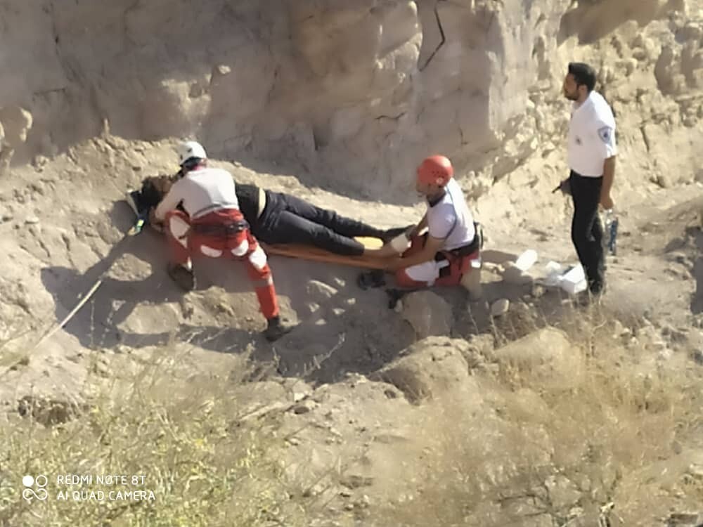 امدادرسانی ۱۹ ساعته امدادگران استان کرمان در حوادث کوهستان