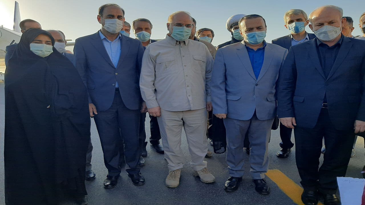 قالیباف وارد ایلام شد