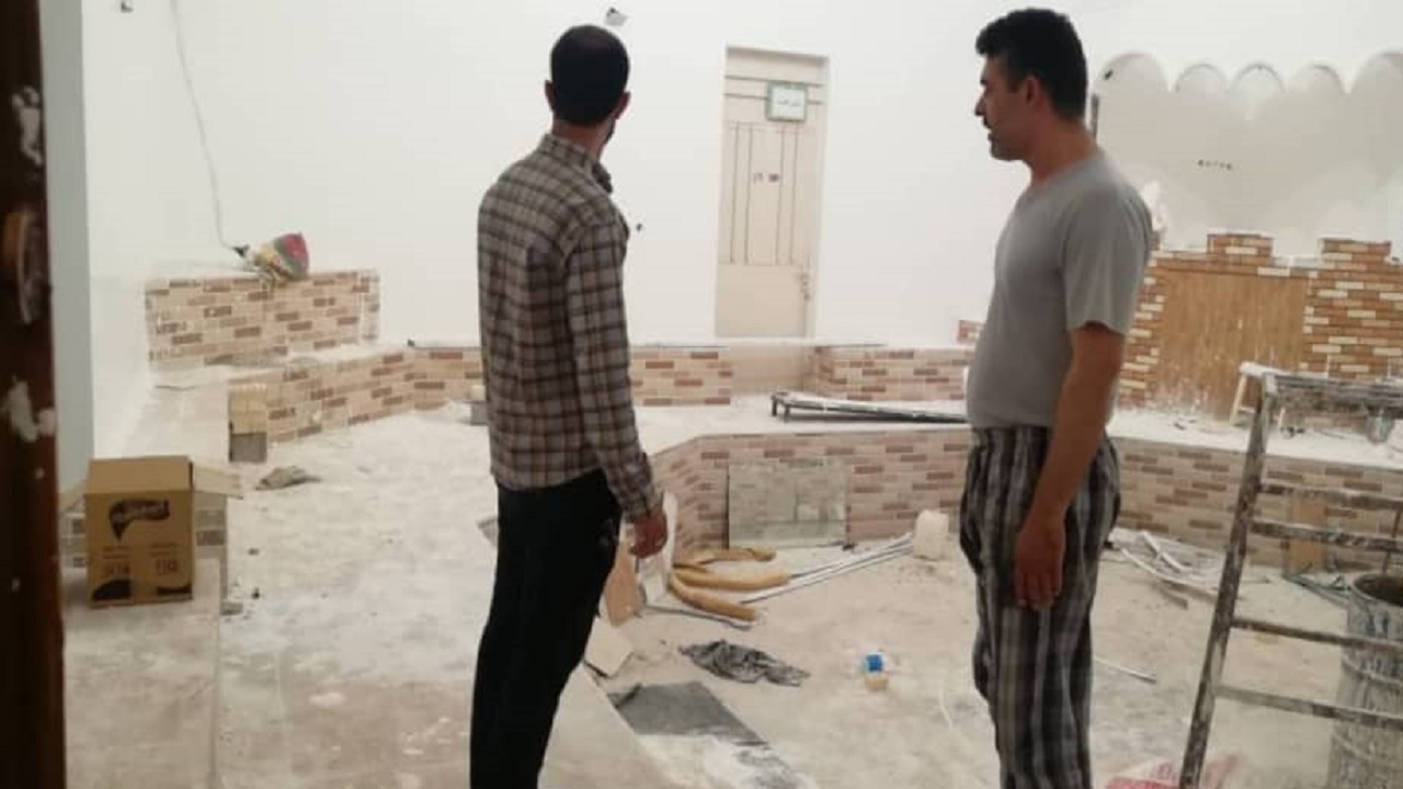 مرمت و بازسازی زورخانه حمزه سیدالشهدا (ع) بهبهان