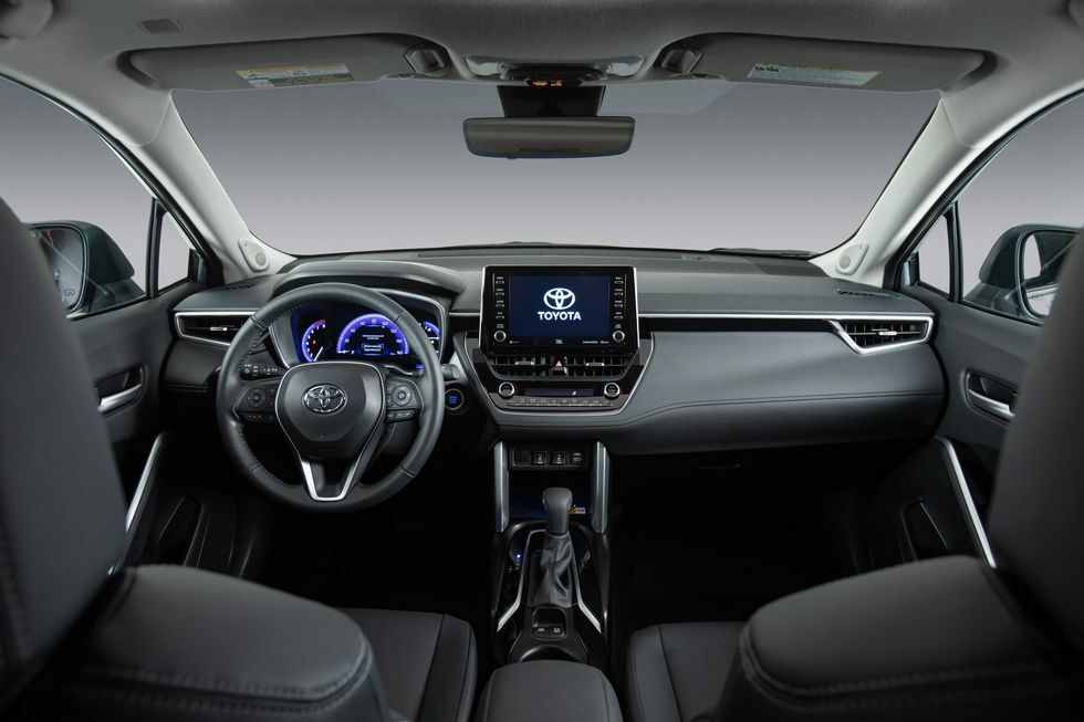 2022 تویوتا کرولا کراس اسلاید بین C-HR و RAV4