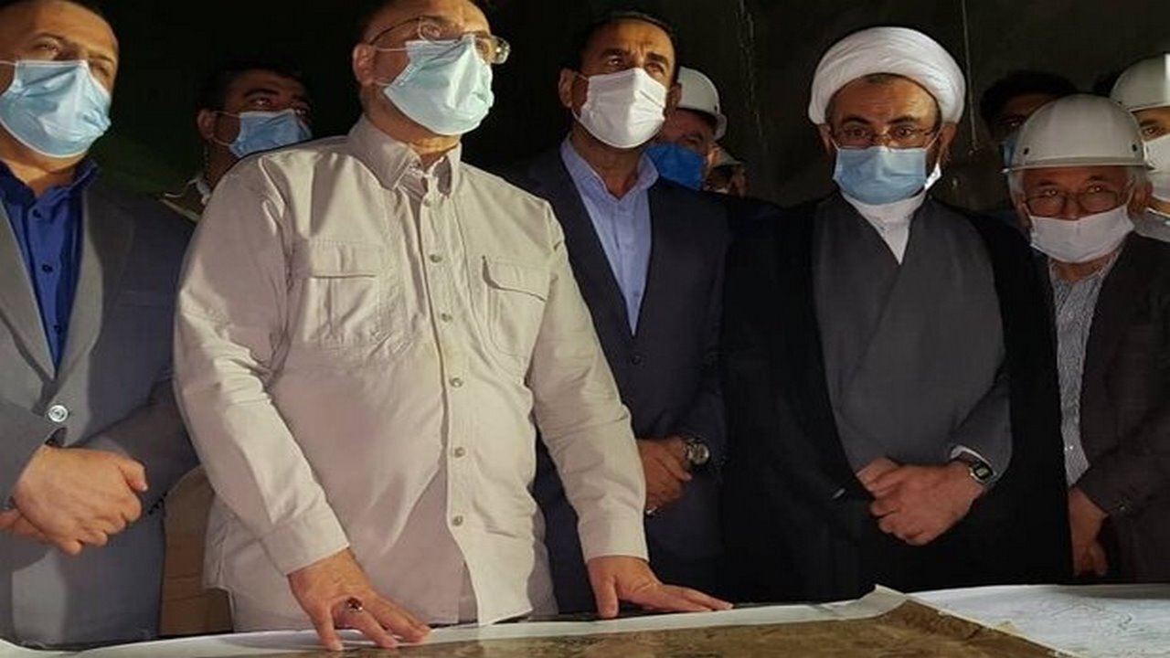 رئیس مجلس از روند اجرای طرح تونل کبیرکوه ایلام بازدید کرد