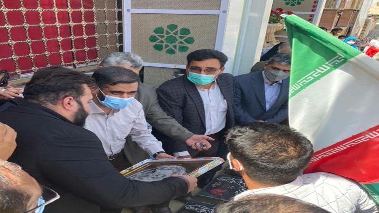 حضور سعید محمد بر مزار سردار دل‌ها + عکس