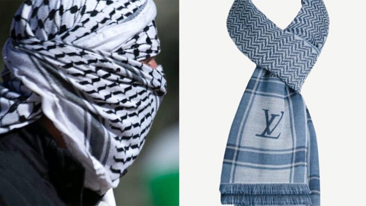 استفاده برند فرانسوی از چفیه خشم فلسطینی‌ها را برانگیخت!