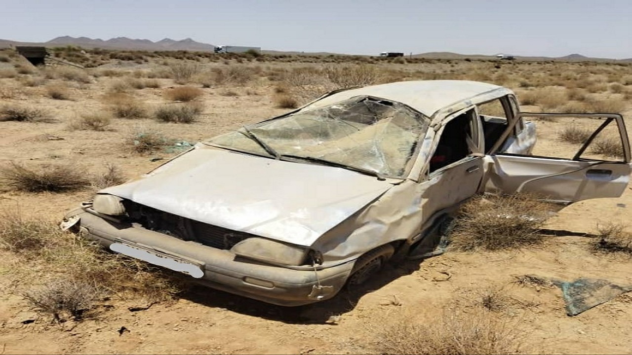 واژگونی پراید ۱۰ مصدوم بجای گذاشت