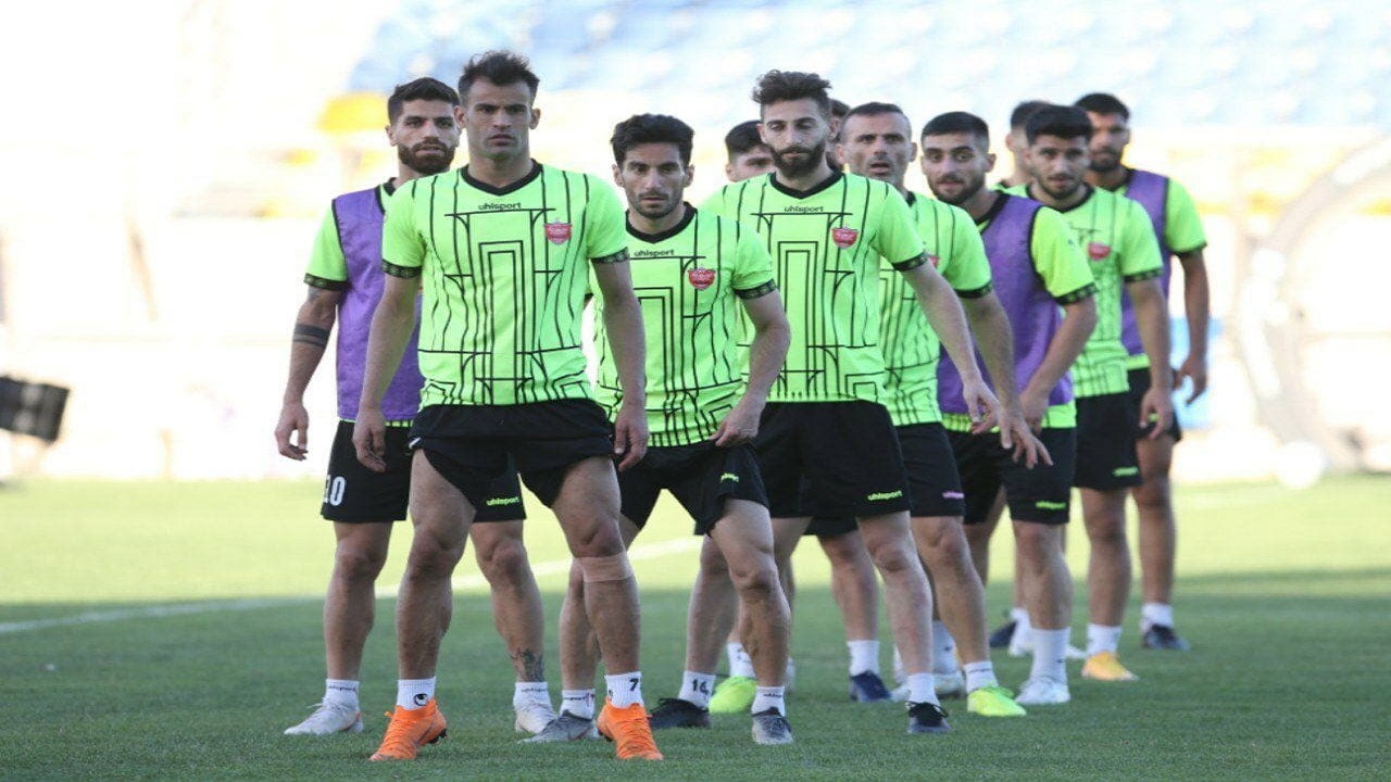 تمرین پرسپولیس/ سرخپوشان آماده بازی دوستانه با صنعت نفت شدند