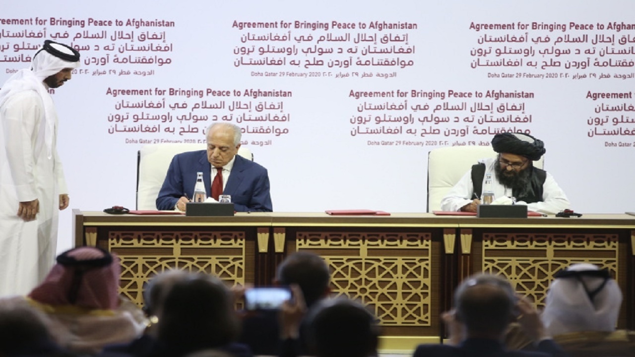 فرستاده آمریکا در امور افغانستان: توافق دوحه اساس حل بحران است