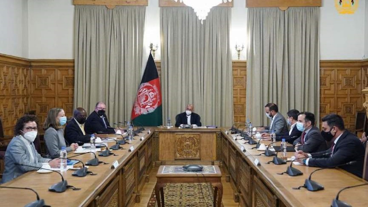 اشرف غنی با معاون بانک جهانی دیدار کرد
