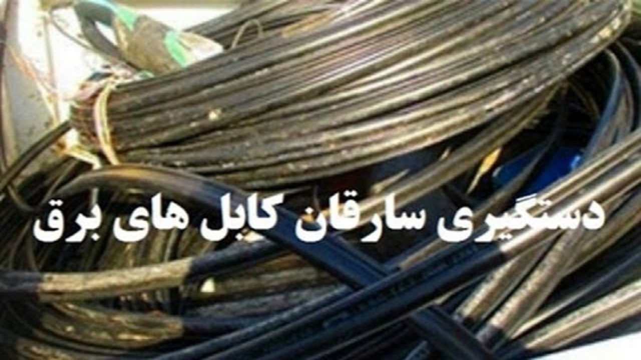 دستگیری باند سارقان سیم برق در کبودراهنگ